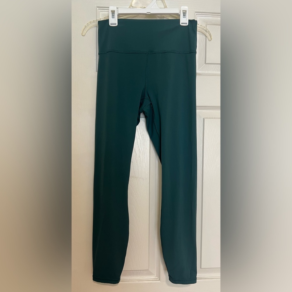 prAna high-rise leggings in a gorgeous deep teal / forest green 💚 Medium